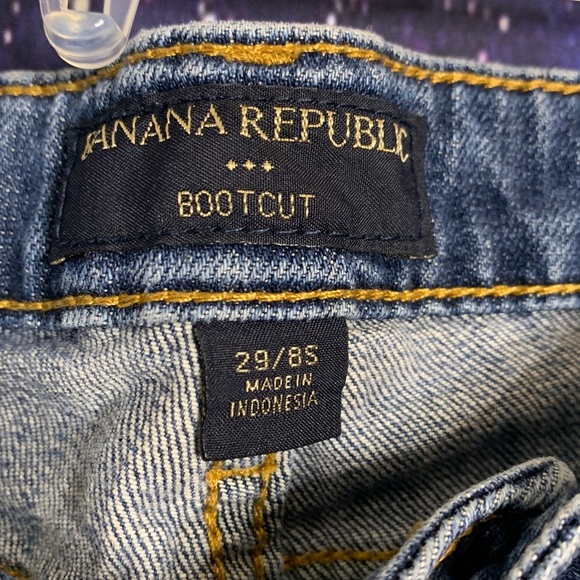 Banana Republic- Bootcut Medium Wash Jeans 29 - Picture 4 of 9